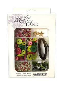 Buttons Galore Christmas Carol Bastelset Weihnachten Box