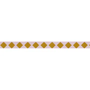 Renaissance Ribbon Ramble On-Point Squares Webband 3/8 Zoll