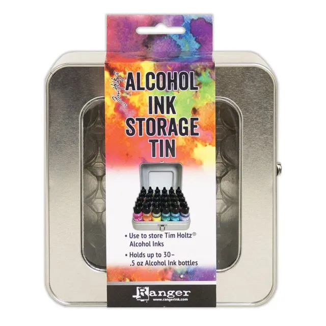 Idea-ology Tim Holtz Alcohol Ink Storage Tin Blechdose