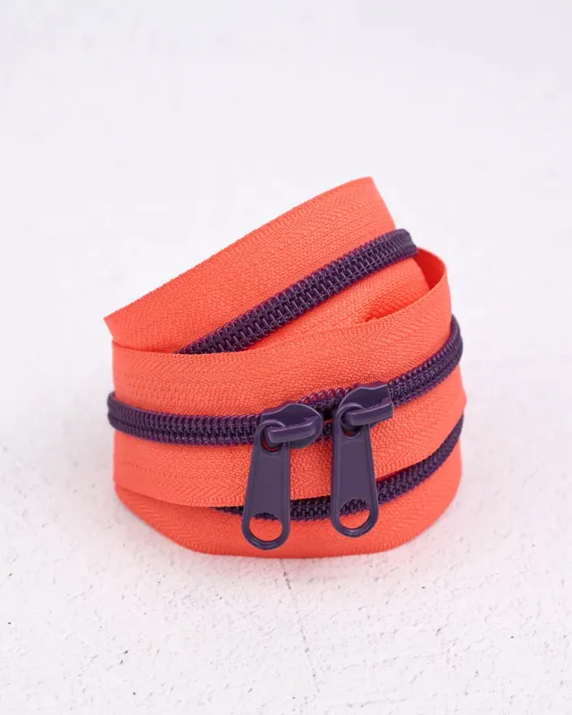 Renaissance Ribbon Hocus Pocus Handbag Zipper Reißverschluss Nr.5 Zweiseitig