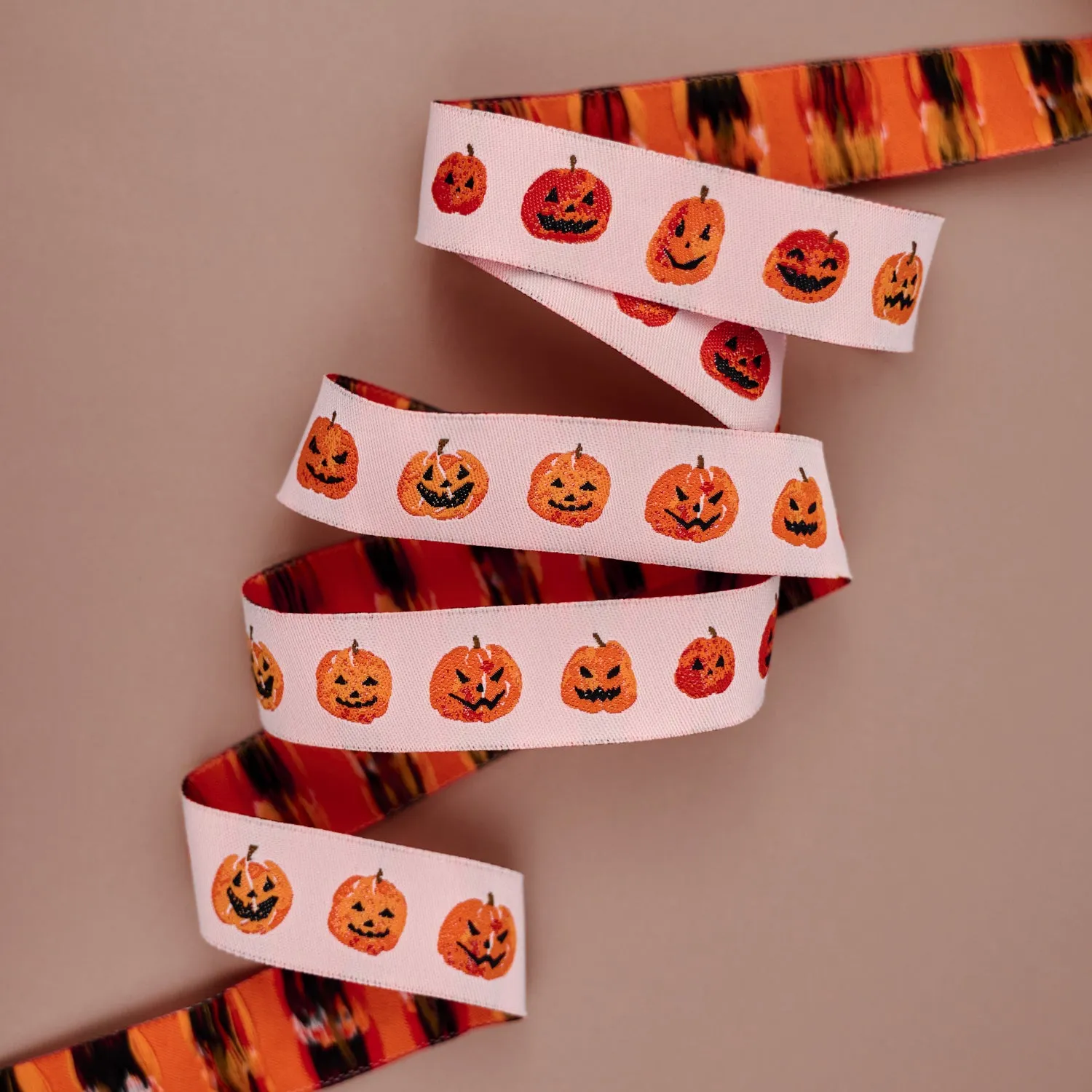 Renaissance Ribbon Enshadow Pumpkin Parade Schleifenband 1 Yard