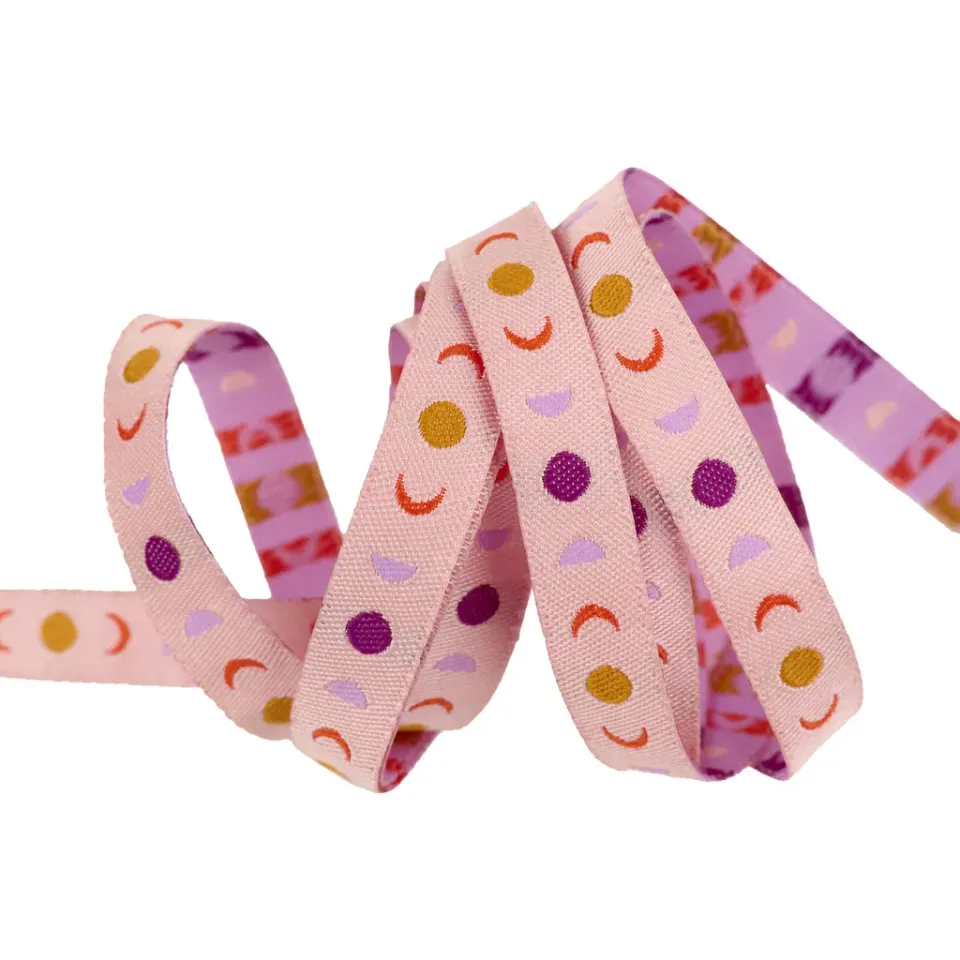 Renaissance Ribbon Mythical It´s a Phase Webband 10mm 1 Yard Mond