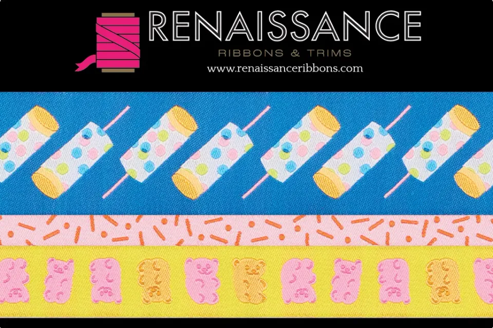 Renaissance Ribbon Best of Kim Kight Mini Designer Pack 3 Yard Set
