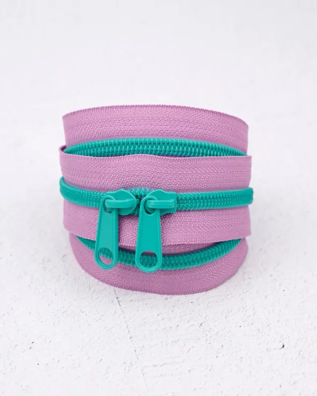 Renaissance Ribbon Mermaid Mist Handtaschen-Reißverschluss No.5