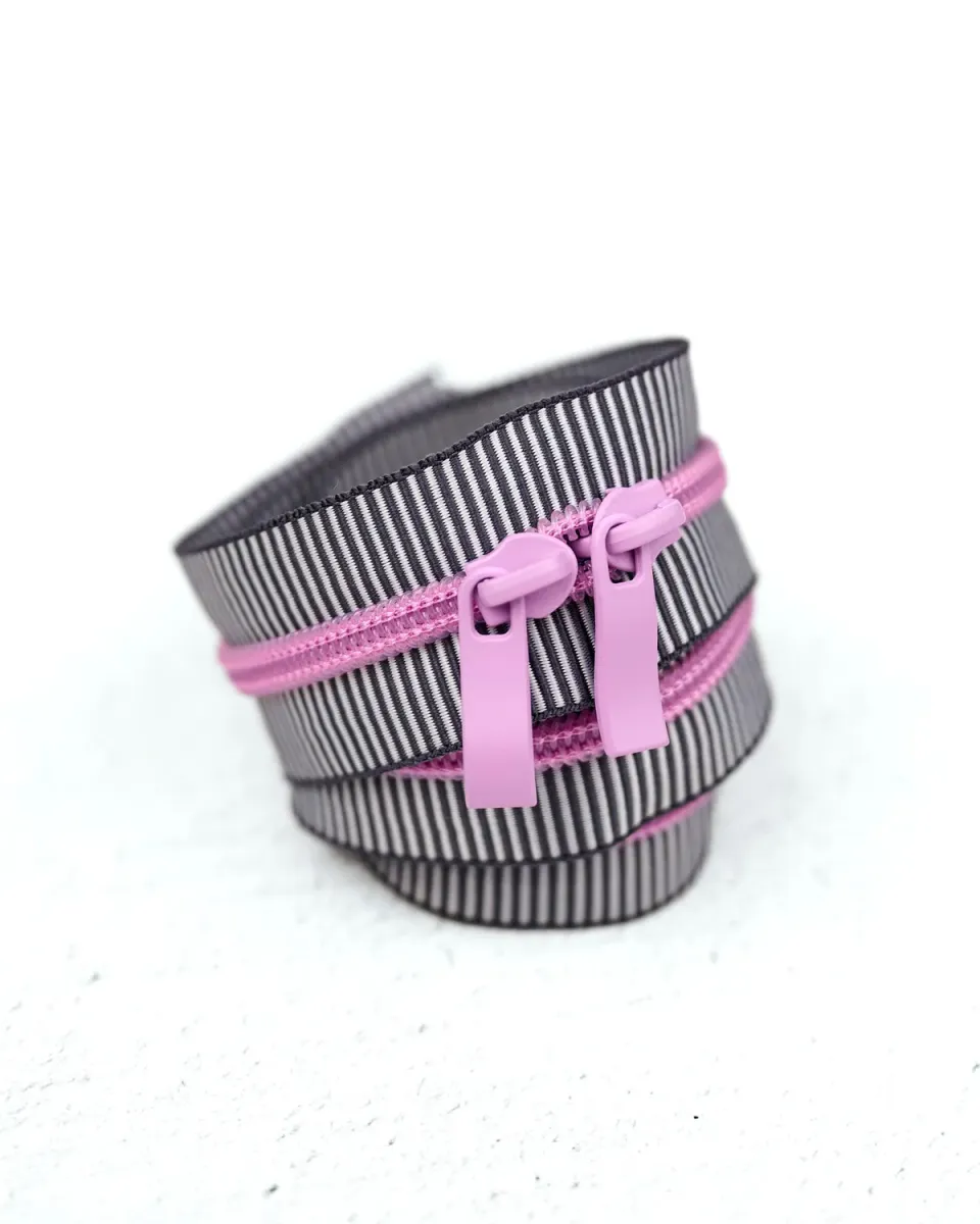 Renaissance Ribbon Royal Petal Handtaschen-Reißverschluss
