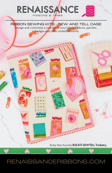 Renaissance Ribbon Sew and Tell Case Nähset Rosie Taylor