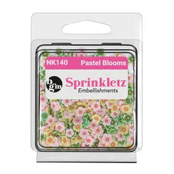 Buttons Galore Sprinkletz Pastel Blooms Deko 12g