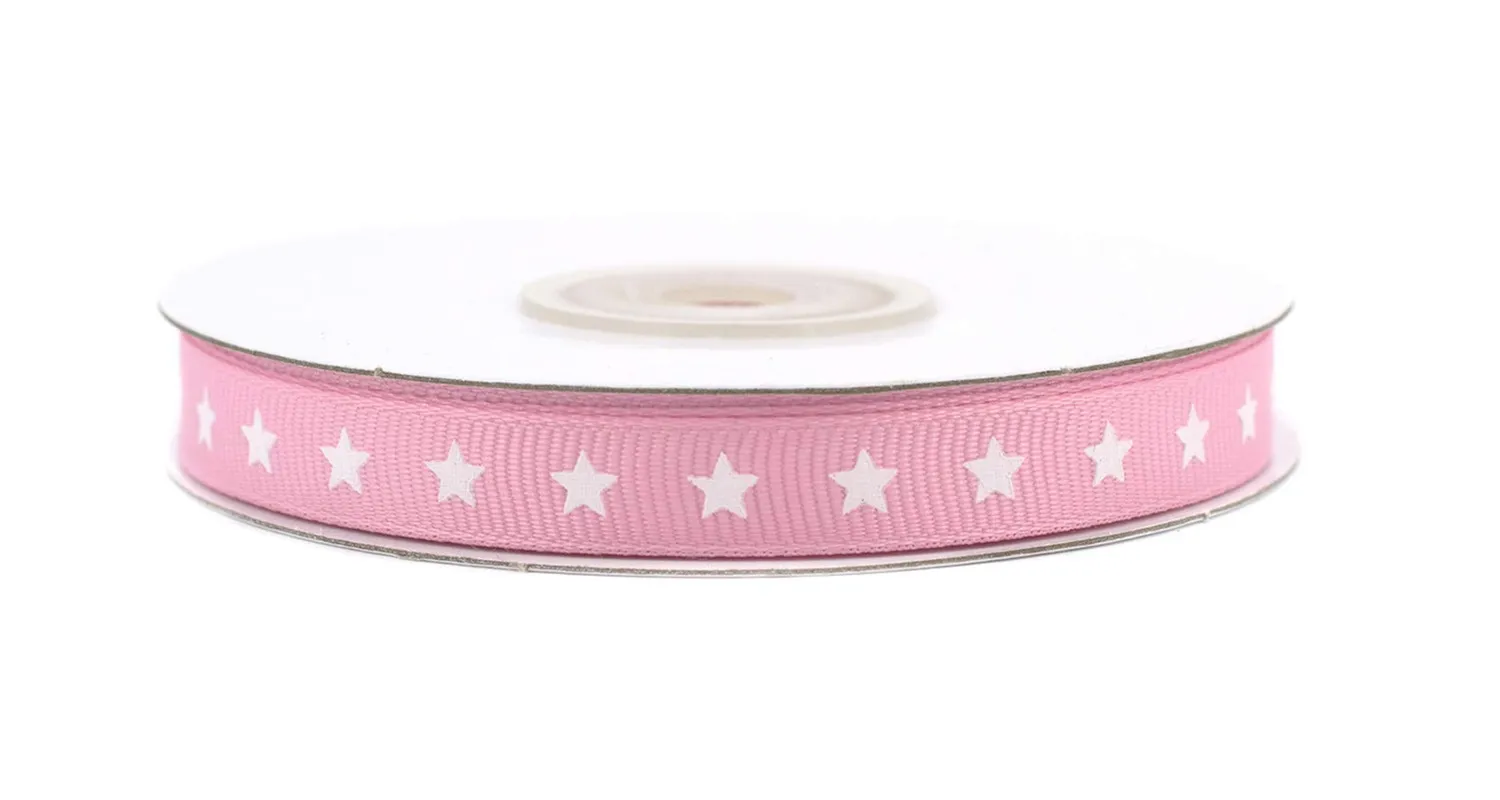 Creativery Ripsband mit Sternen