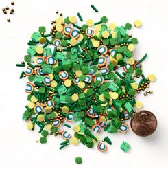 Buttons Galore Sprinkletz Irish Charm Streuteile 12 g Kleeblatt