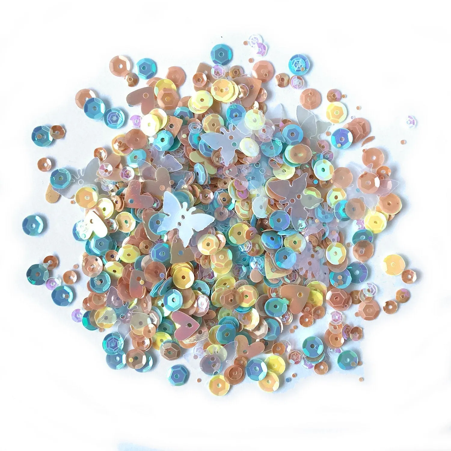 Buttons Galore Spring Butterflies Pailletten 30g Dose