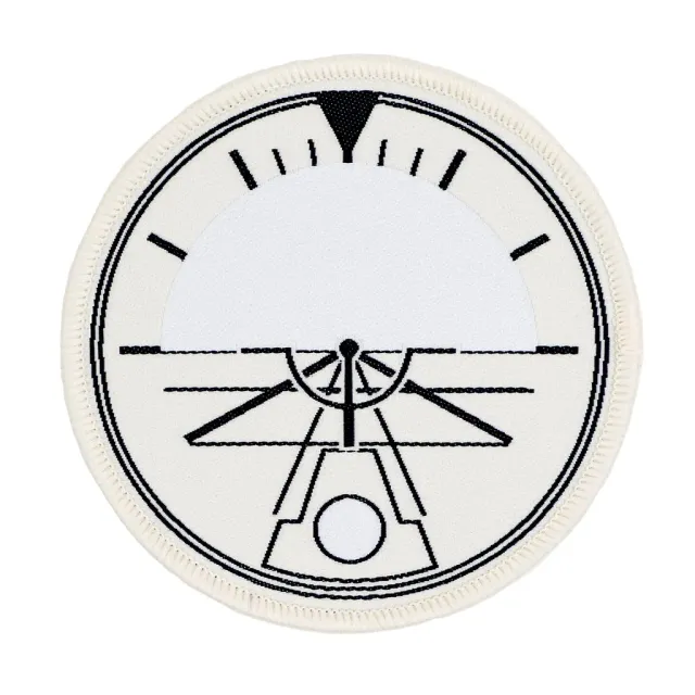 Renaissance Ribbon High Flight Vertical Horizon Bügelaufnäher 76 x 76 mm