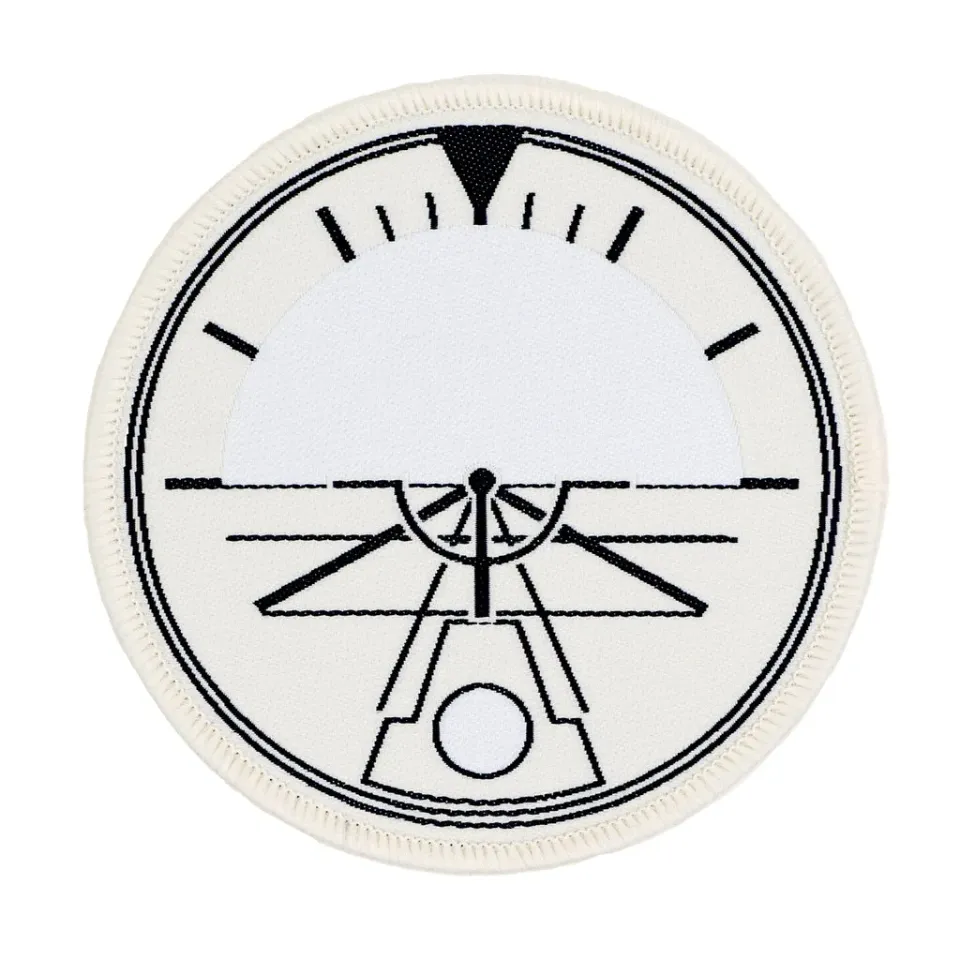 Renaissance Ribbon High Flight Vertical Horizon Bügelaufnäher 76 x 76 mm