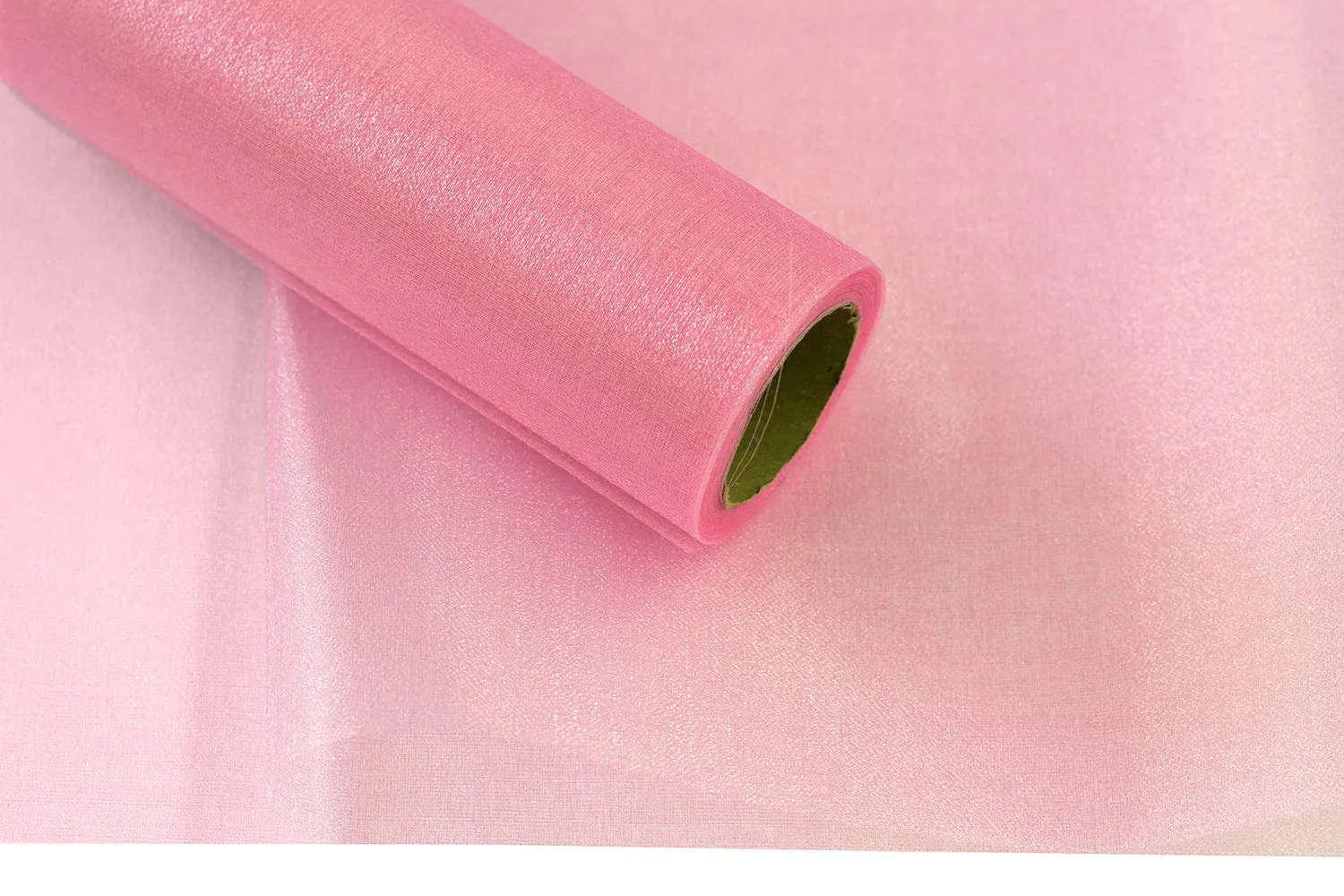 Creativery Snow Organza Rolle 36 cm x 9 m