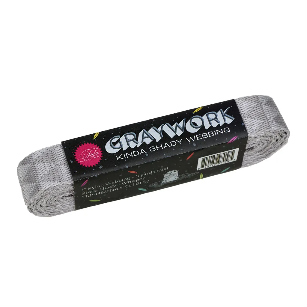 Renaissance Ribbon Graywork Kinda Shady Gurtband Nylon