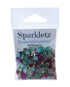Buttons Galore Sparkletz Aloha Bastelverzierungen 10 g Glitzer-Mix