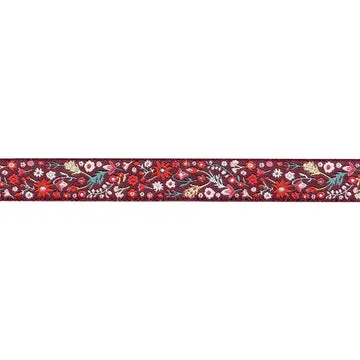 Renaissance Ribbon Adventale Yuletide Daisies Webband 5/8 Zoll