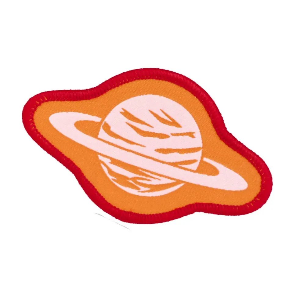 Renaissance Ribbon 3 2 1 Blastoff Aufnäher Orange Planet 48x77mm Planet