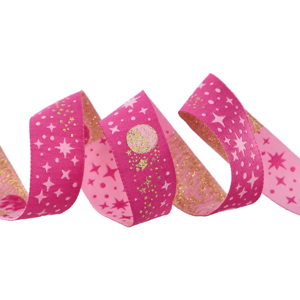 Renaissance Ribbon Roar Meteor Shower Webband Blush 22mm 1 Yard