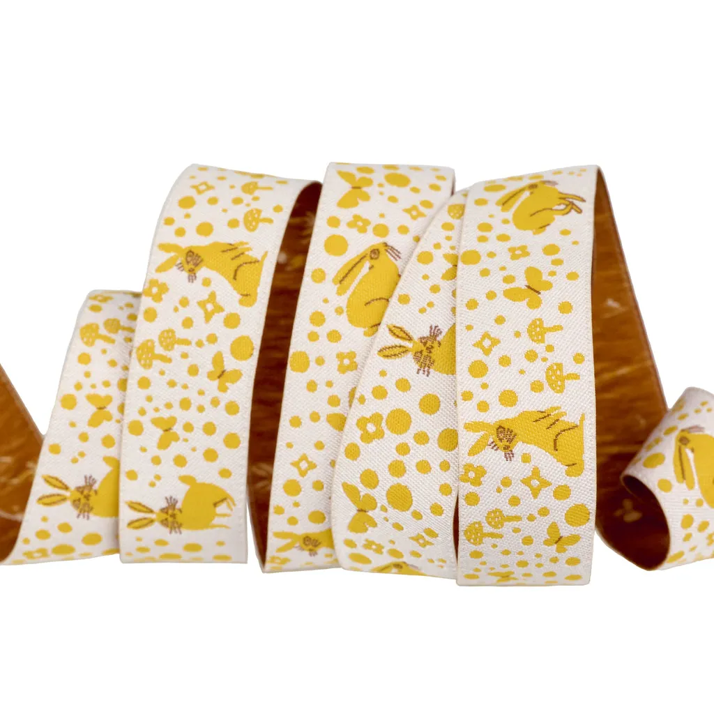 Renaissance Ribbon Love Letter Bunny Dot Webband 7/8" 1 Yard