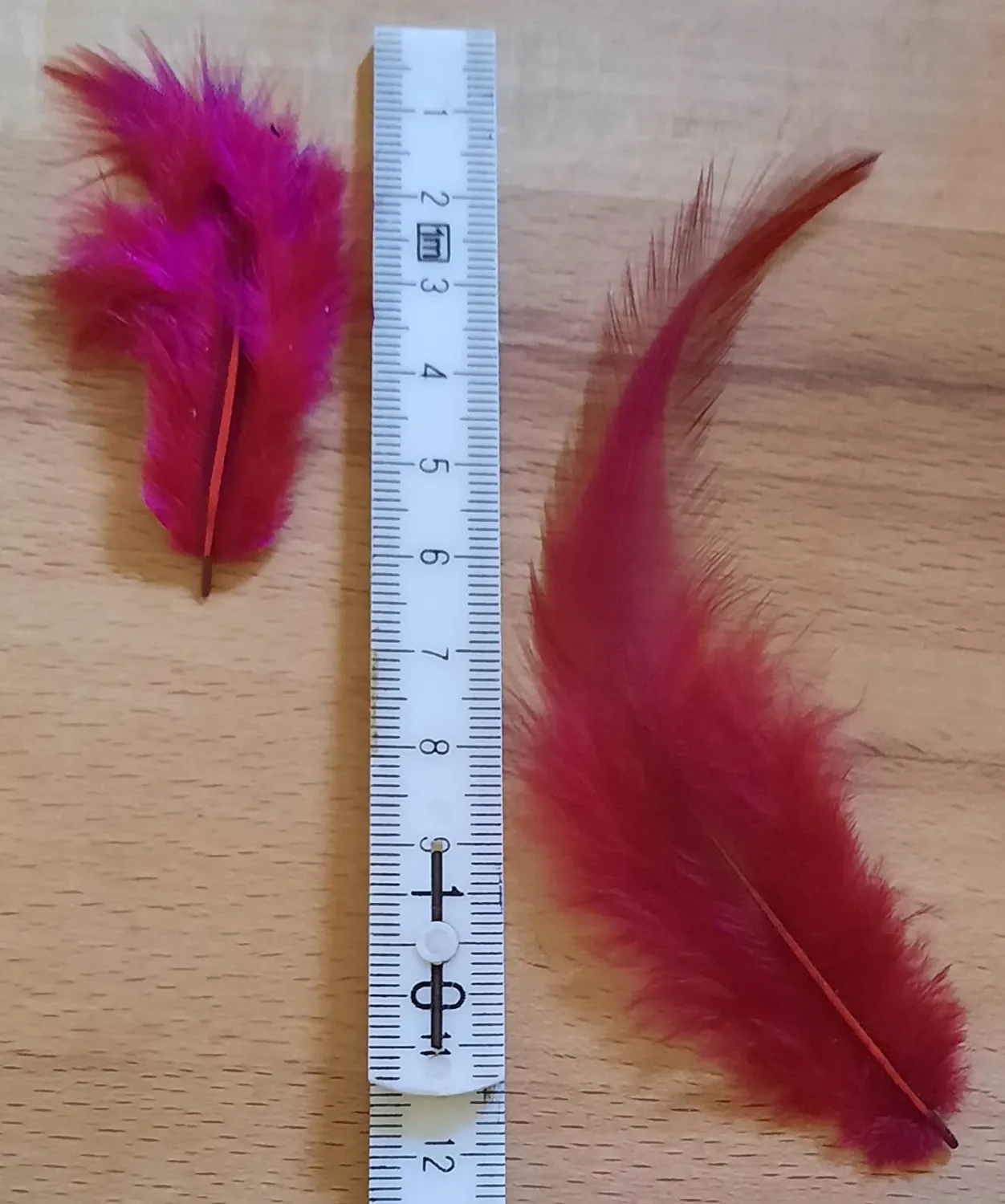 Creativery Hahnenkreuz Federn 8-13cm Bastelfedern 3g