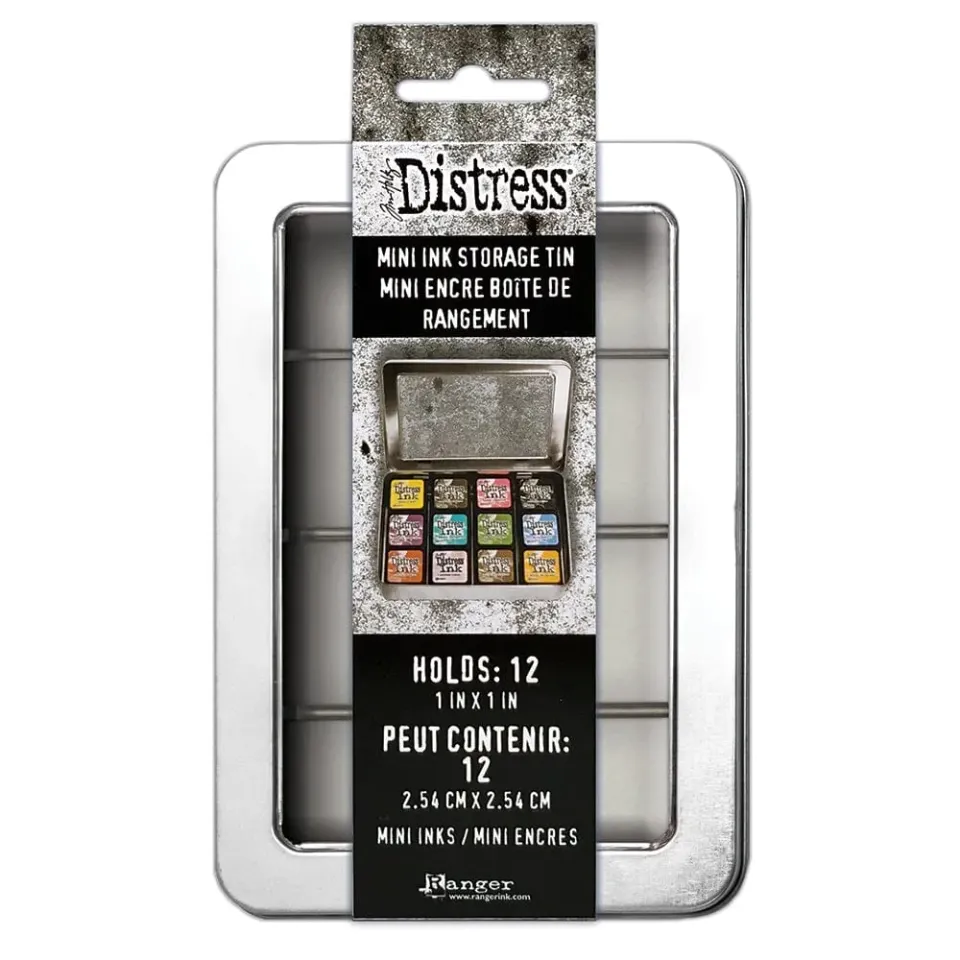 Idea-ology Tim Holtz Mini Distress Ink Storage Tin Aufbewahrungsdose