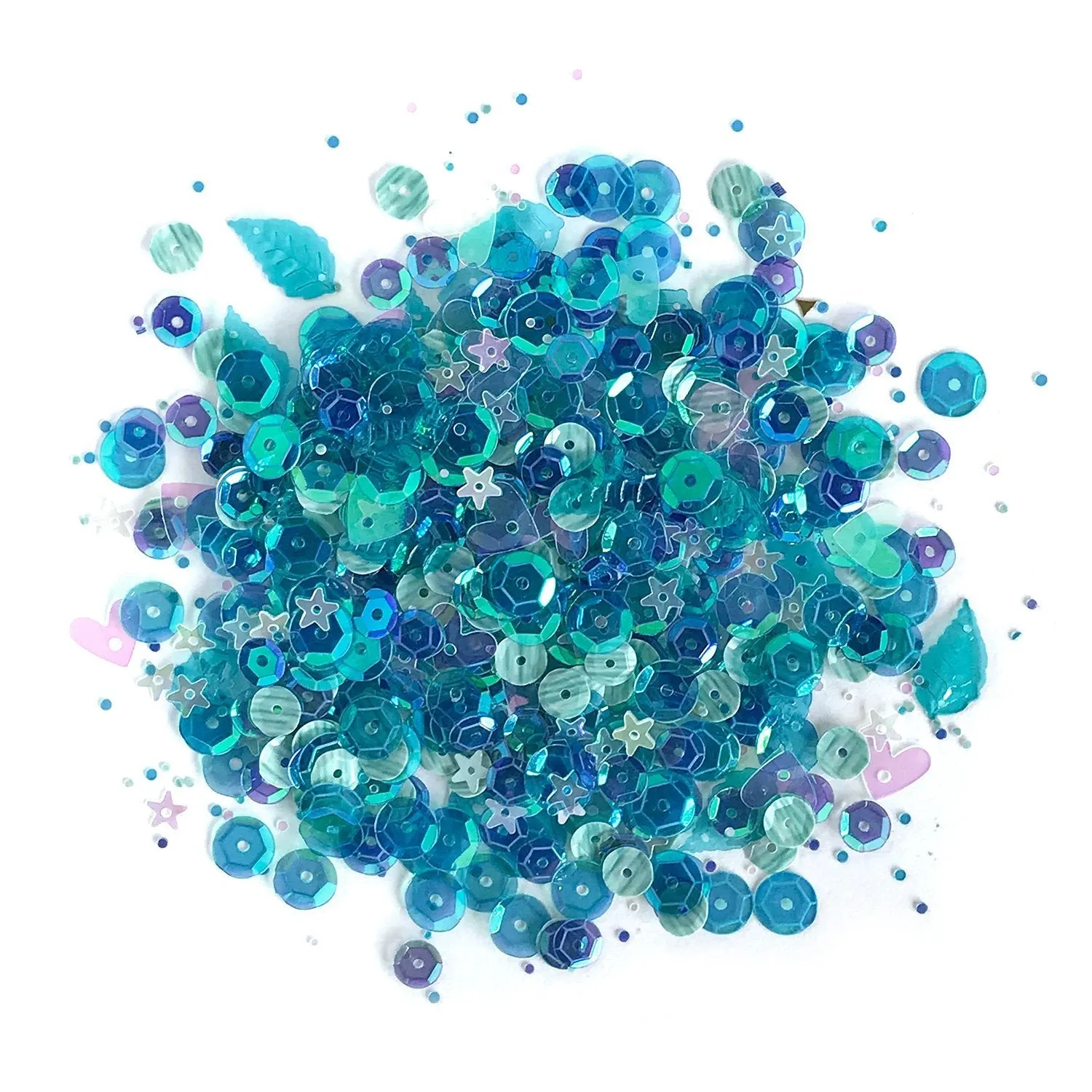 Buttons Galore Pailletten Mix 30 g in Dose