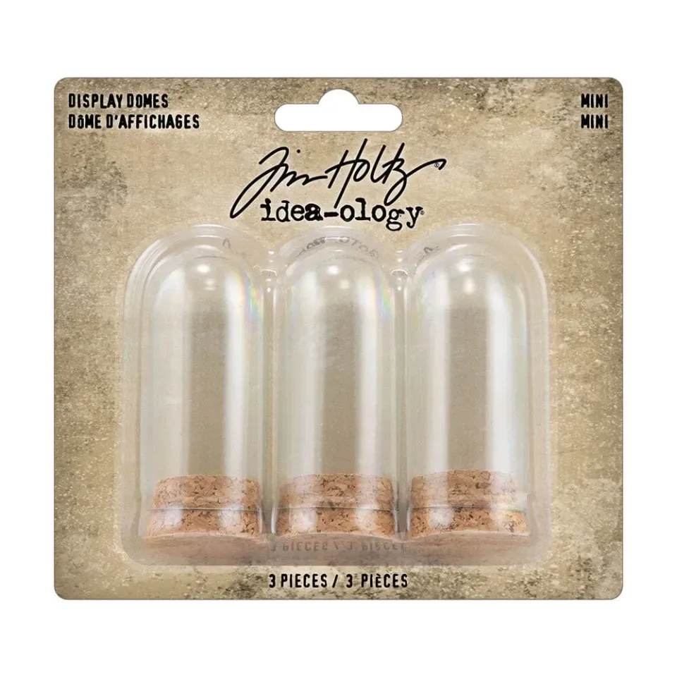 Idea-ology Tim Holtz Display Domes Mini Deko-Kuppeln