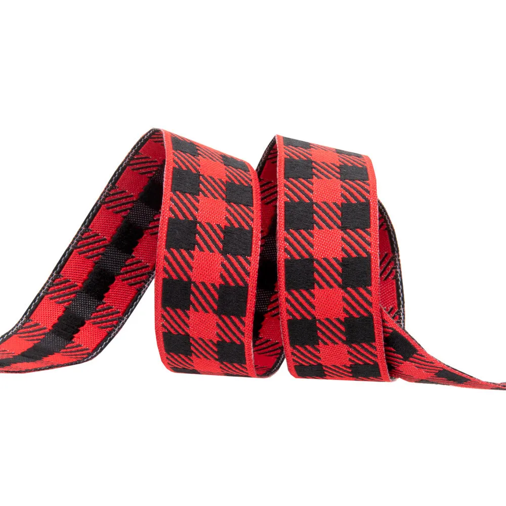 Renaissance Ribbon Gingham Schmuckband Meterware