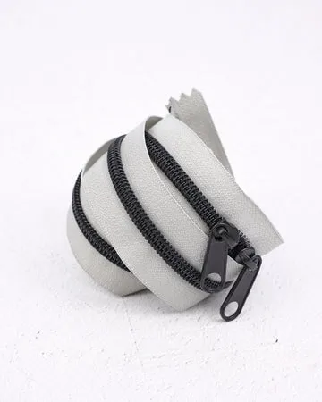 Renaissance Ribbon Smoke Handtaschenreißverschluss Rauch #5