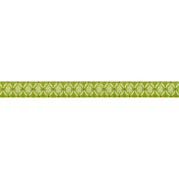 Renaissance Ribbon Buon Natale Yuletide Pines Band 1 Yard