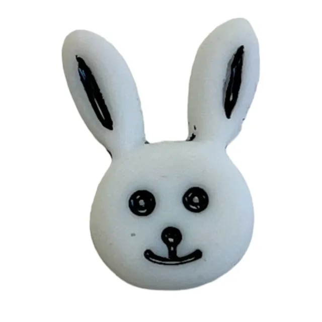 Buttons Galore Bunny with Ears Hasenknöpfe zum Annähen