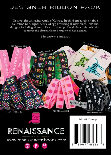 Renaissance Ribbon Catnap Designer Pack Webband-Set 6-tlg