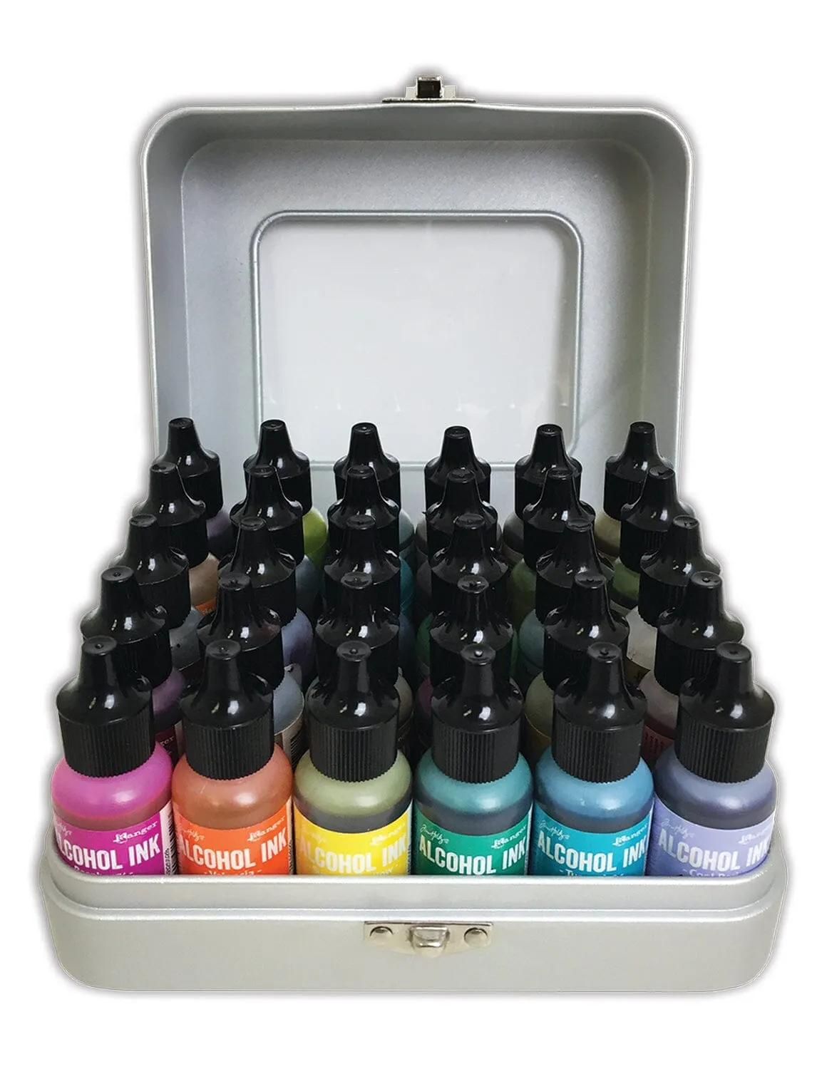 Idea-ology Tim Holtz Alcohol Ink Storage Tin Blechdose