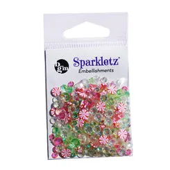 Buttons Galore Sparkletz Winter Frosting Streuteile 10g Winter