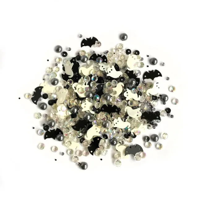 Buttons Galore Sparkletz BOO! Strasssteine 10 g Halloween