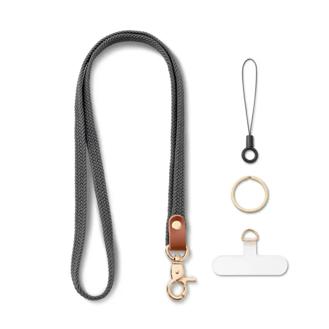 MORSUNBELA Schlüsselband zum Umhängen elastisch mit Karabiner