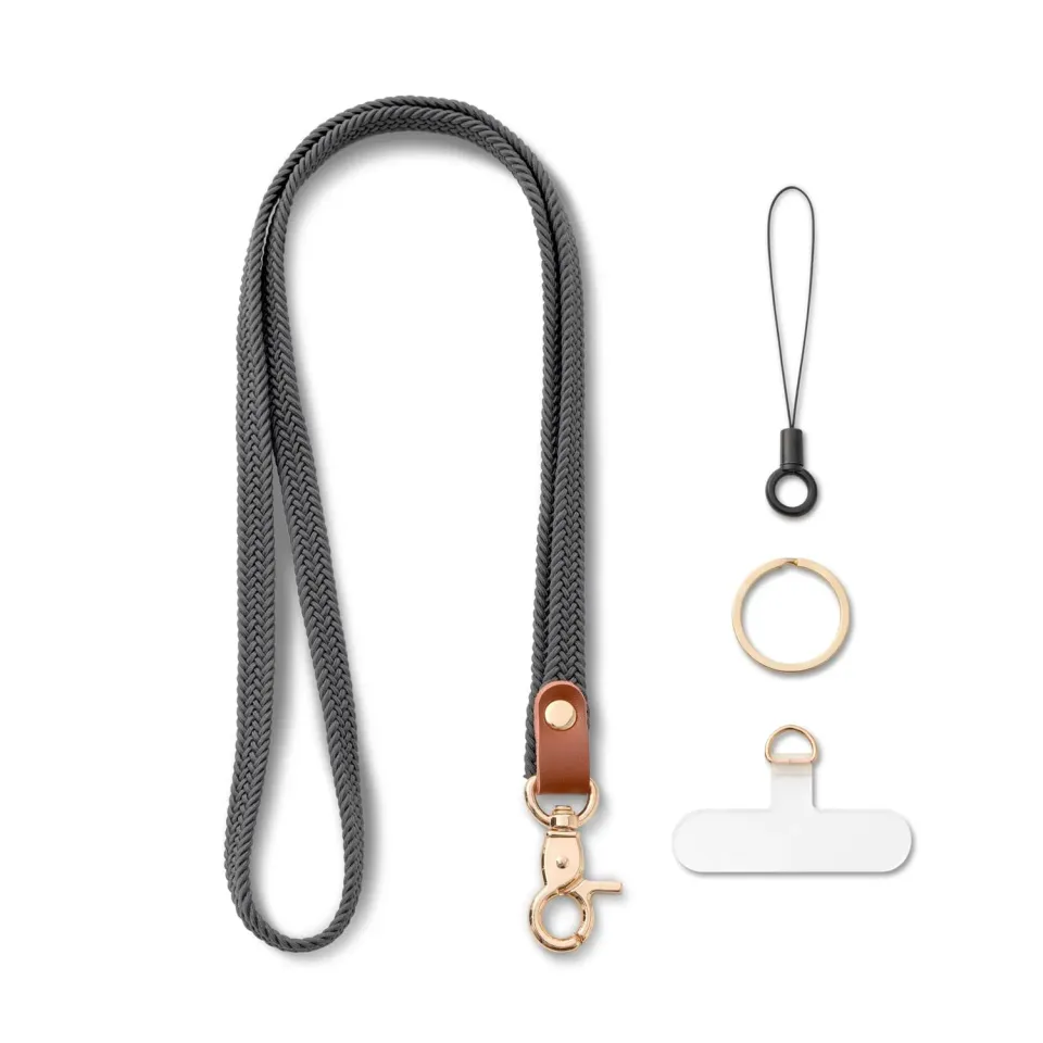 MORSUNBELA Schlüsselband zum Umhängen elastisch mit Karabiner
