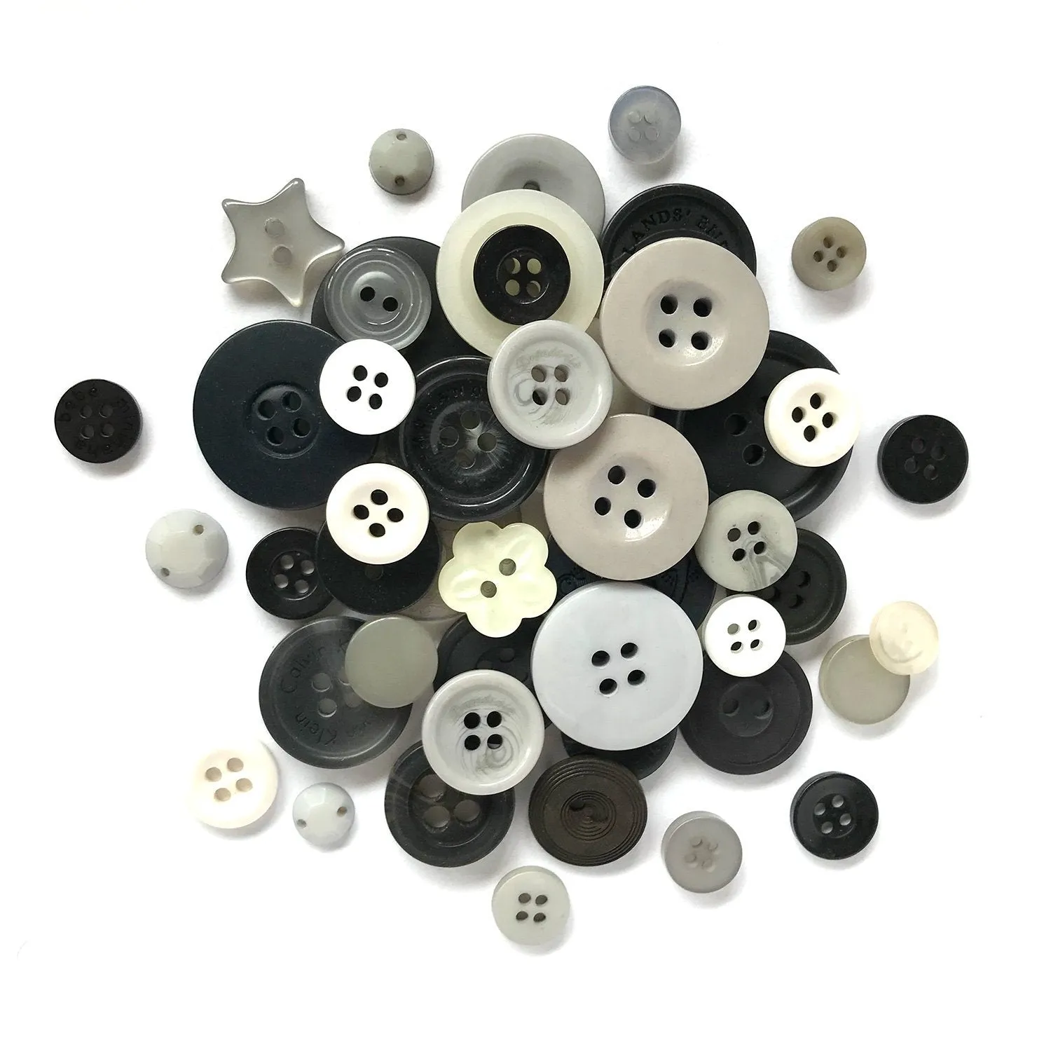 Buttons Galore Going Green Nähknöpfe 100g Mix