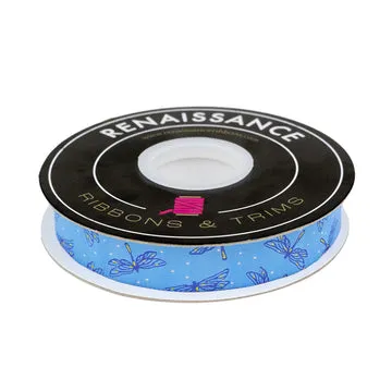 Renaissance Ribbon Glow Garden Dragonfly Schleifenband 22mm 1 Yard