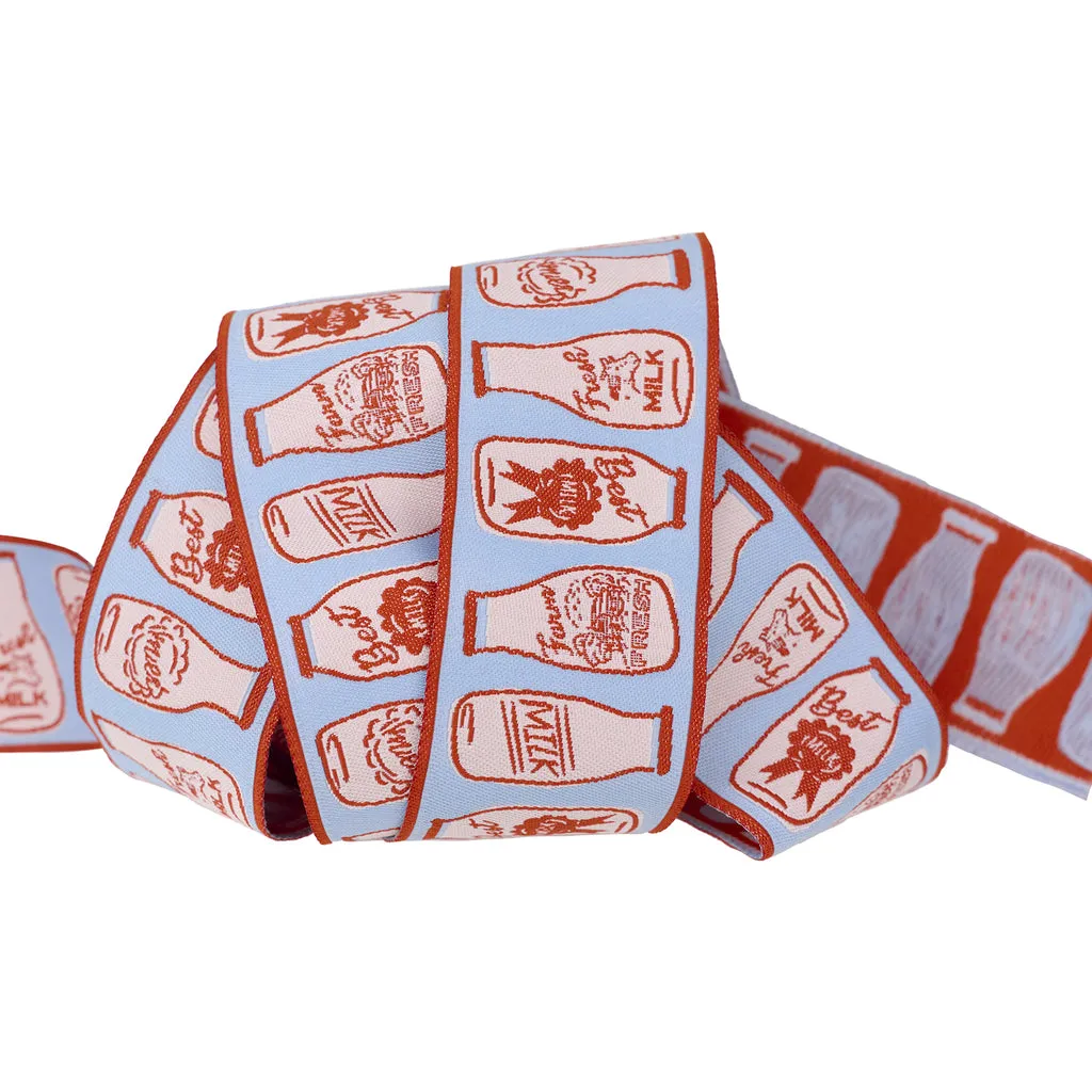 Renaissance Ribbon Farmstead Milk Time Schmuckband 1 Yard