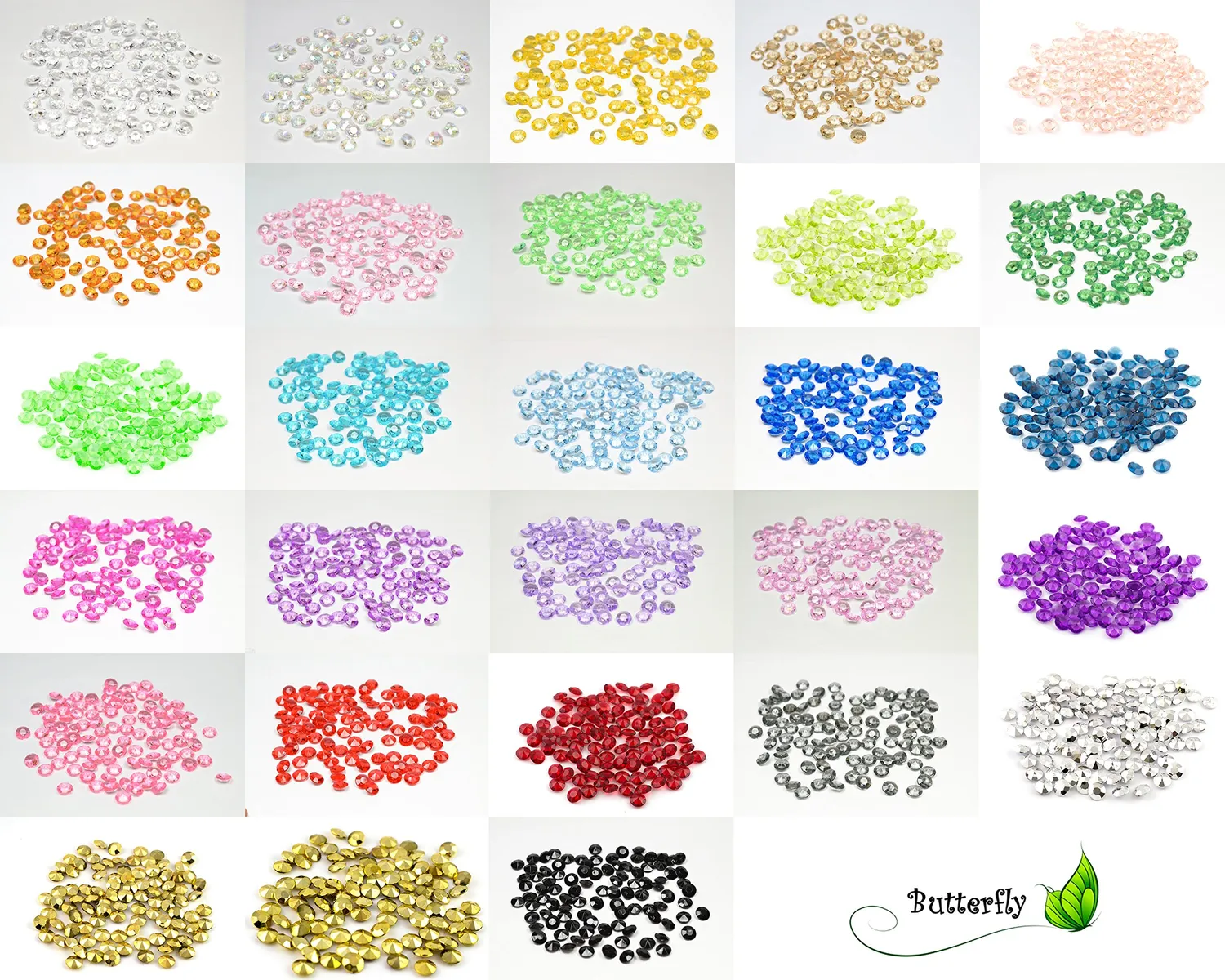Creativery Dekosteine Diamanten