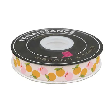 Renaissance Ribbon Best Day Oranges Webband