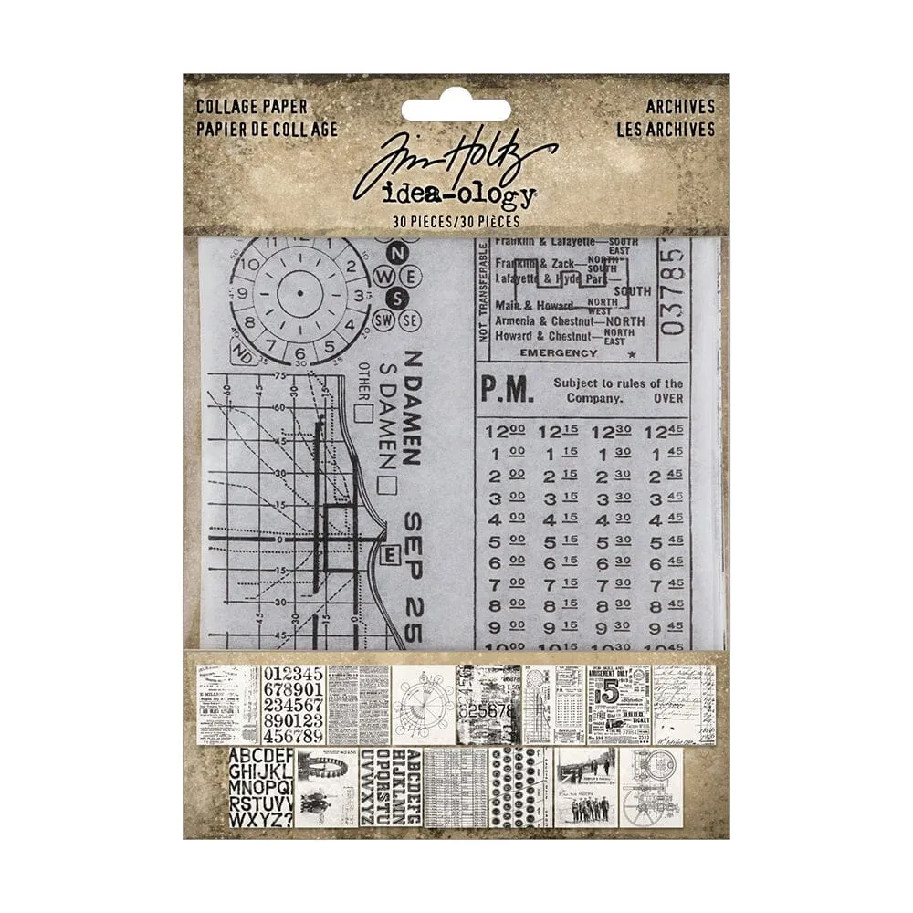 Idea-ology Collage Paper Papierbogen