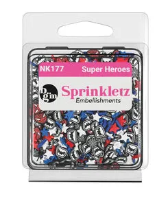 Buttons Galore Sprinkletz Super Heroes Streuteile 12 g Motiv
