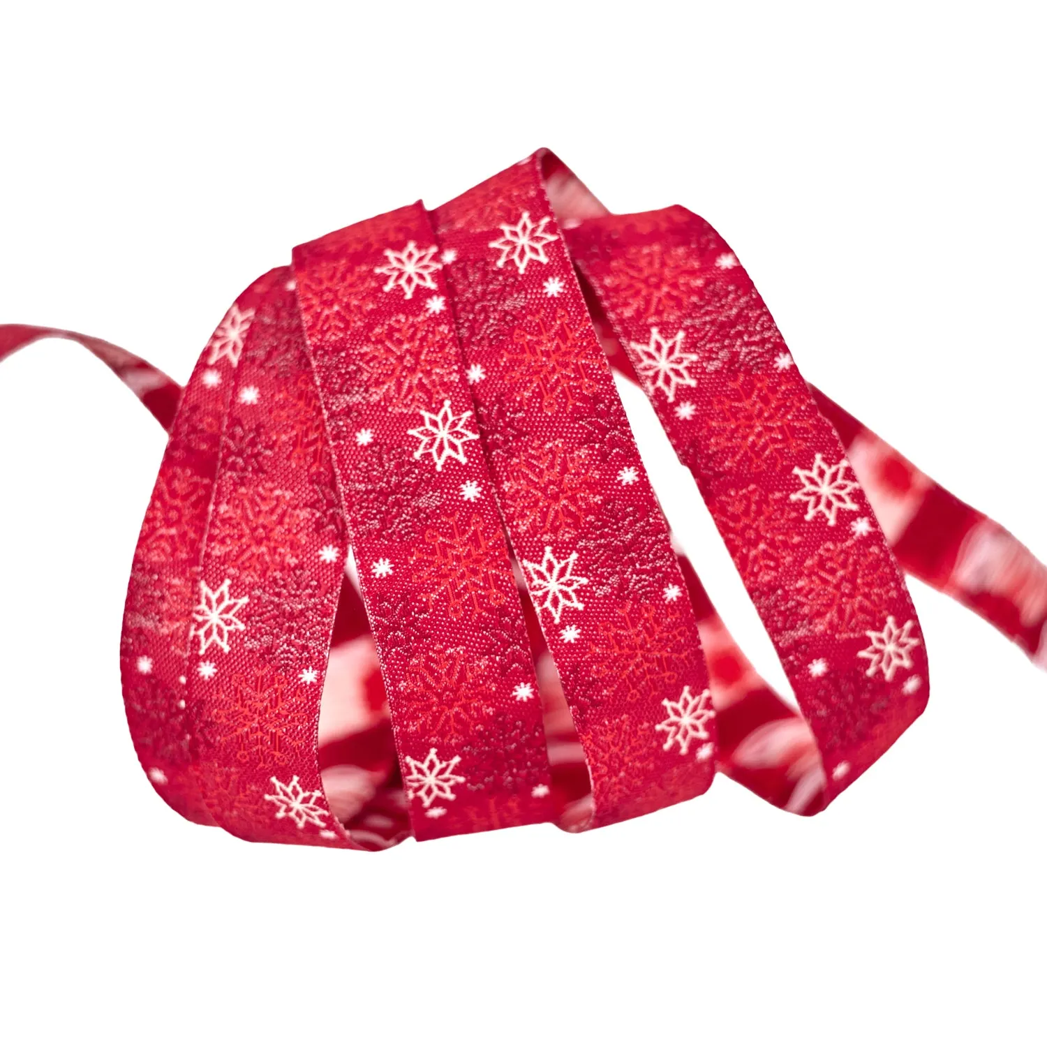 Renaissance Ribbon Holiday Cheer Chirp Band Rot 1 Yard