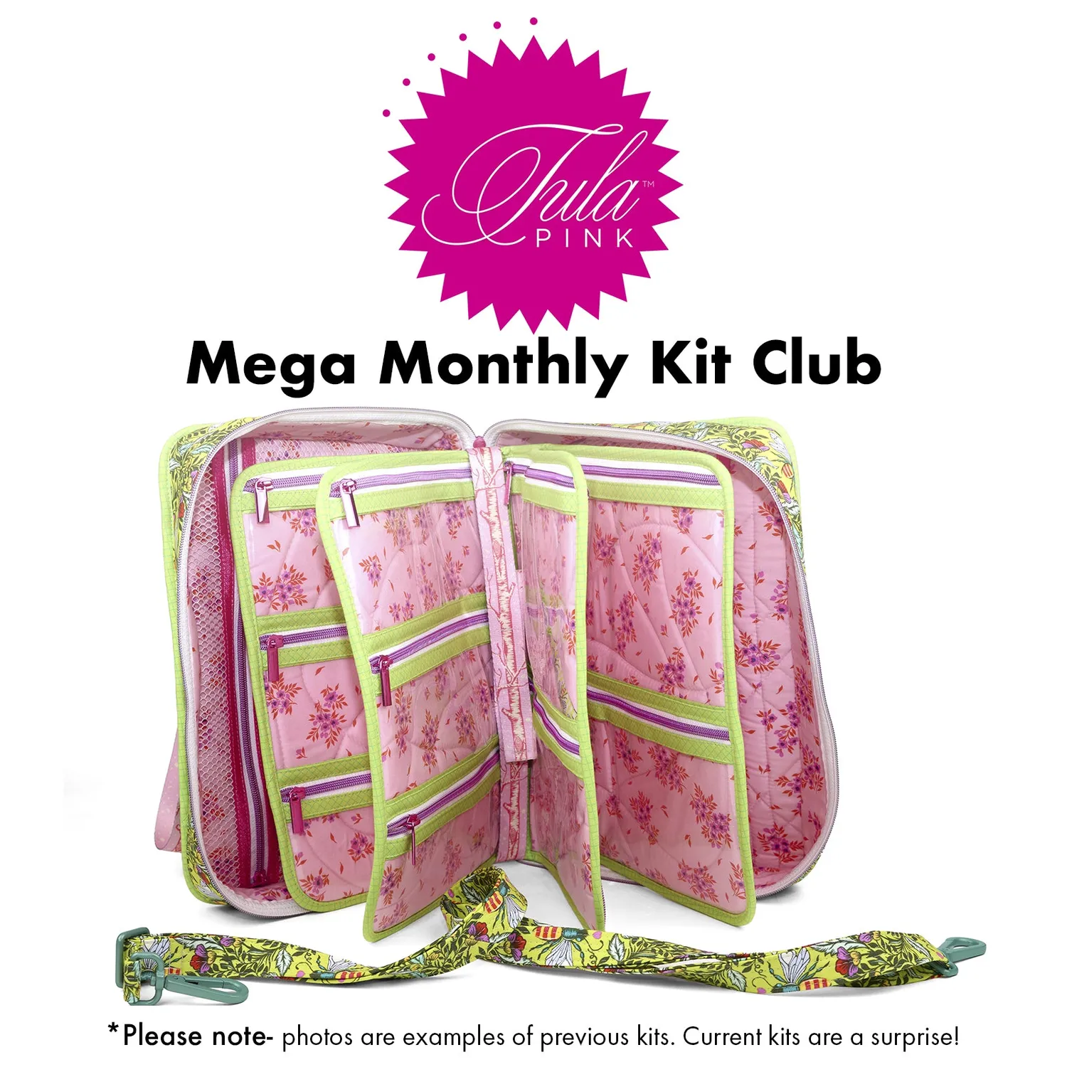 Renaissance Ribbon Tula Pink Kit Club Nähset