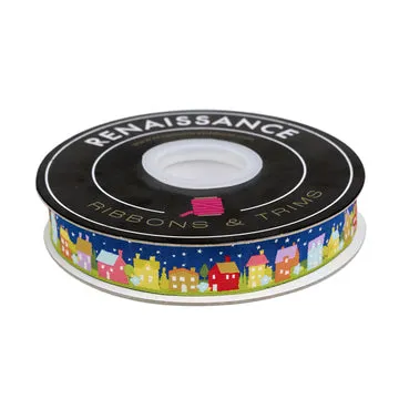 Renaissance Ribbon Paper Hamlet Neighbors Dekoband 1 Yard