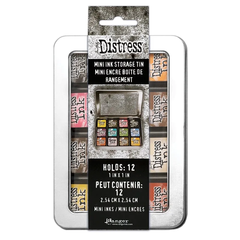 Idea-ology Tim Holtz Mini Distress Ink Storage Tin Aufbewahrungsdose