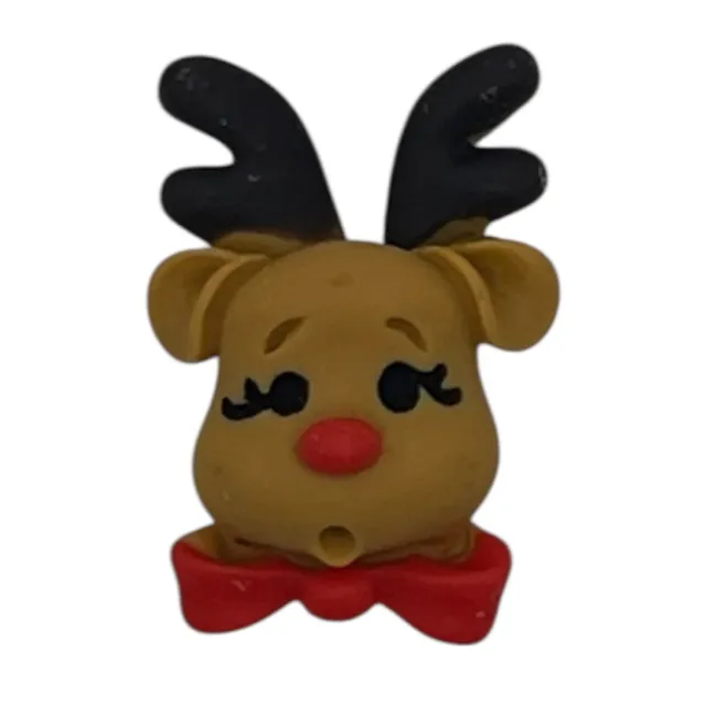 Buttons Galore Reindeer Flatbacks 25er Rentier Schleife