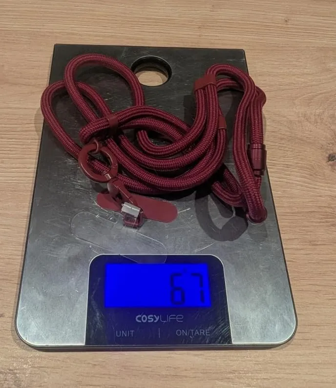 MORSUNBELA Handykette 4-in-1 Handyband zum Umhängen